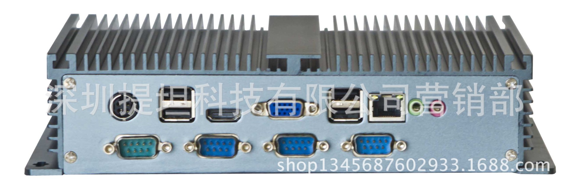 1037双网4串口6U工业电脑