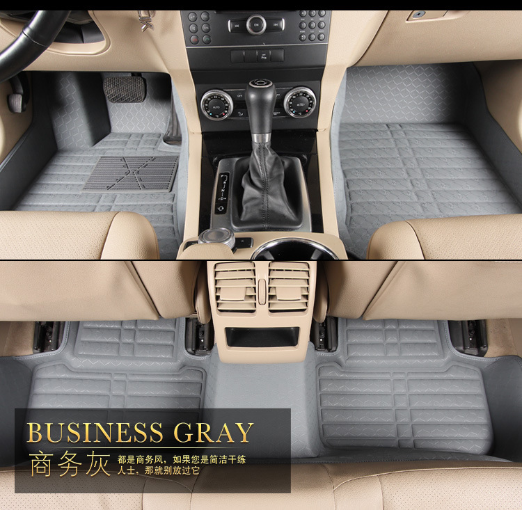 汽车地毯-高档环保XPE汽车耐磨脚垫 车用地垫