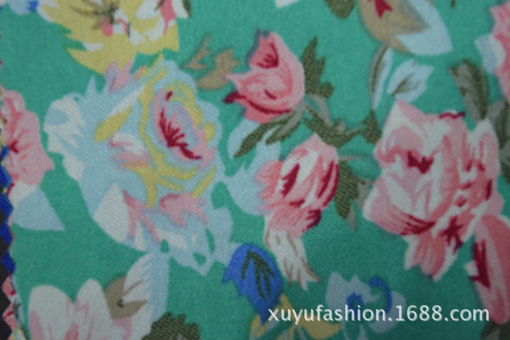 2014年最新流行女装打底裤面料 13支活性印花