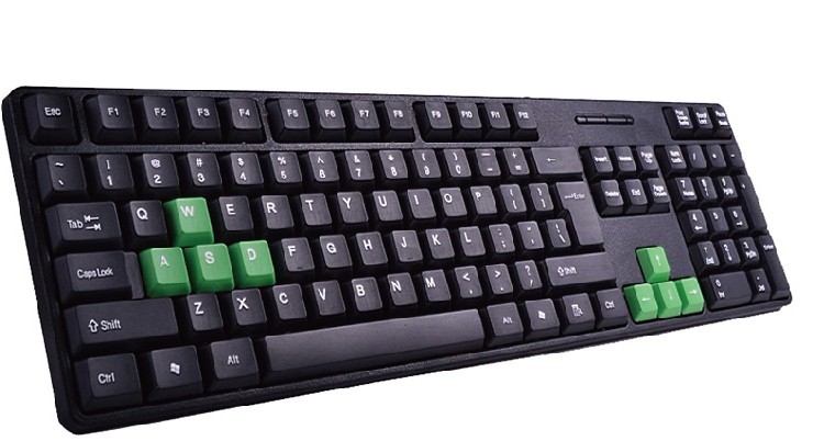 键盘-汇佰硕7600 正品有线PS2键盘 游戏办公家