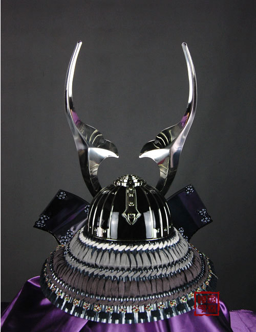 批发采购金属工艺品-日本武士盔甲可穿*儿童拍