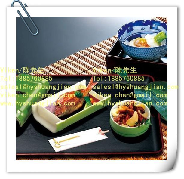 双剑塑业,仿竹,特色餐具,竹形盛器,E-19A【现货直批】