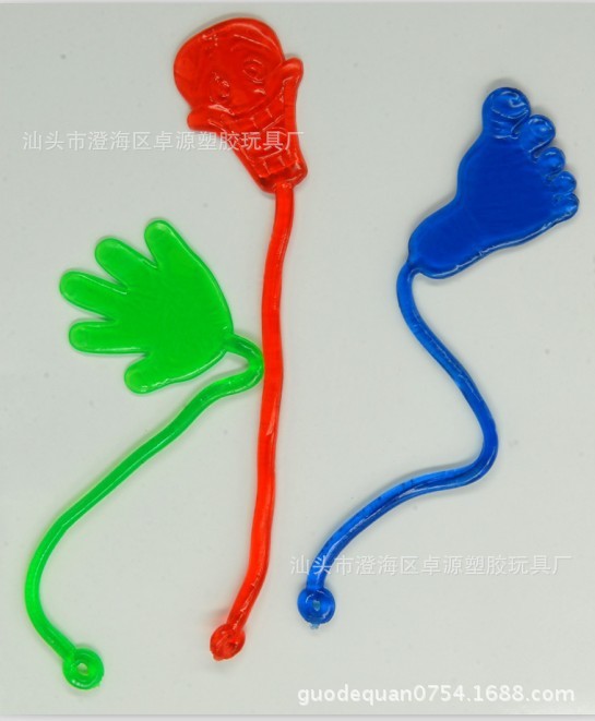 整蛊玩具-供应黏黏动物 手掌 蜘蛛 蜥蜴 蜘蛛网