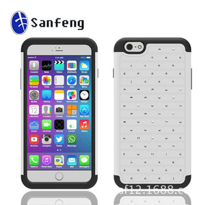 手机保护套-厂家新款 苹果6代 IPHONE6 满天星