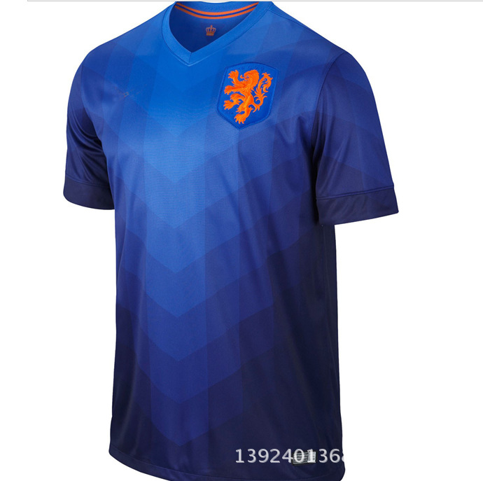足球服-2014泰版荷兰客场球衣2014世界杯荷兰