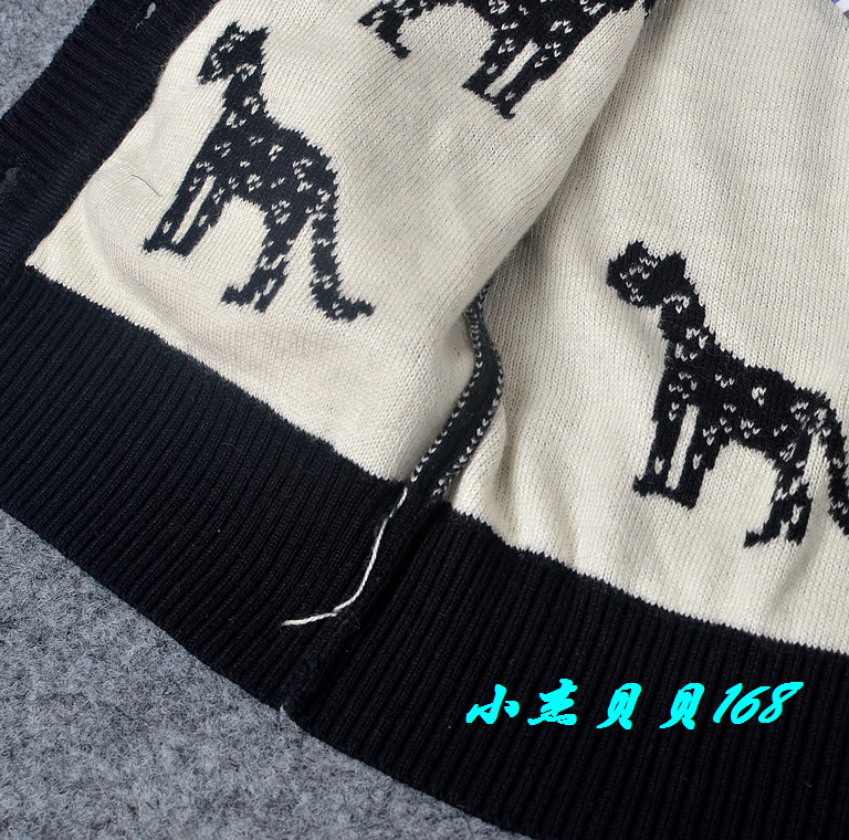 童<em>毛衣</em>-2014秋季新款 男童中童毛线衣 V领双层