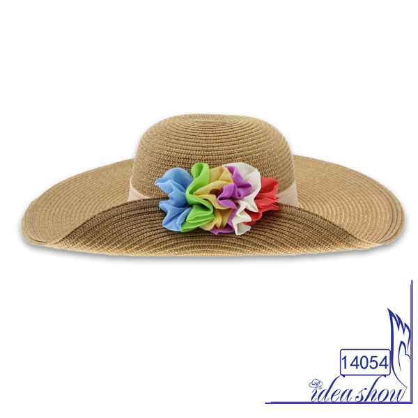 草帽加工厂 夏天女士帽子新款 慈溪草帽 草编帽