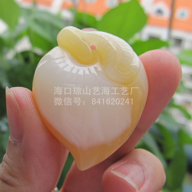 寿桃(大) 3.2x3.9cm (5)