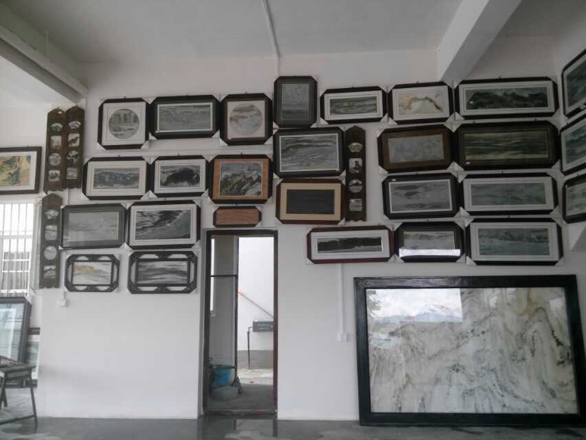 天然形成各种各样很漂亮的大理石画