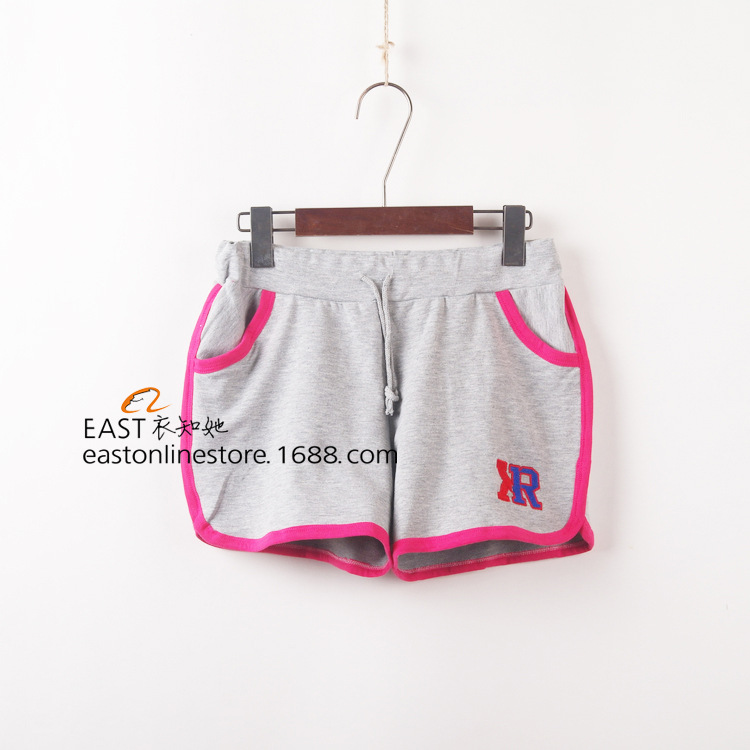 【春夏季<em>女装</em>新款 女士韩版<em>纯棉</em>毛圈<em>休闲短裤</em>