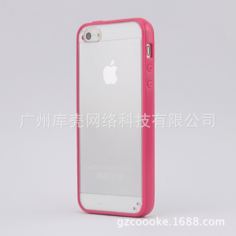 iPhone5透明光面糖果彩色