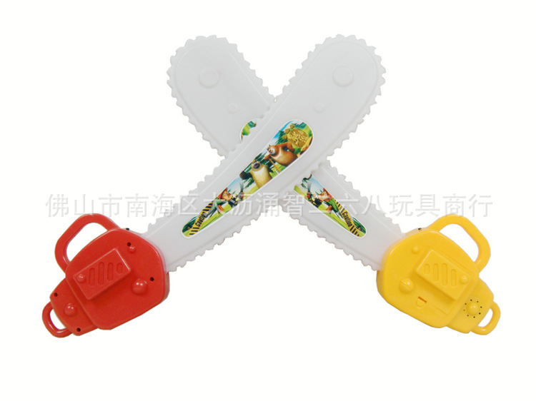 爆款 熊出没音乐电锯777-8 光头强电锯 带彩灯