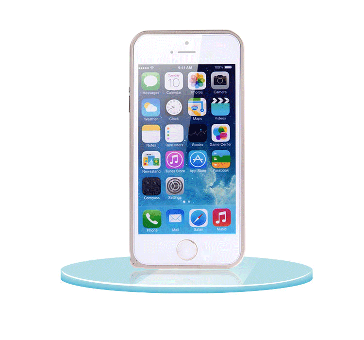 土豪金 iphone5s手机套外壳 5s手机壳 超薄金属边框 苹果5手机壳