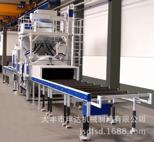 4ZSTQ69高配置钢板抛丸机