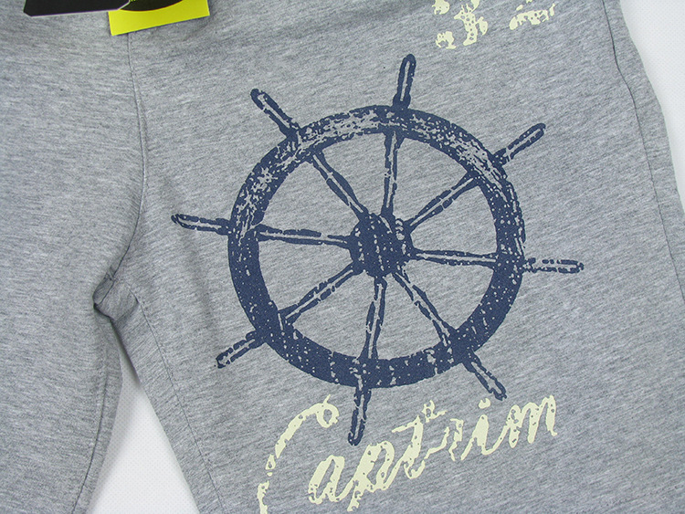 【早阳童 男童中裤 童装夏季针织<em>纯棉</em>五分裤 男