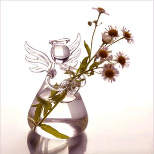 tm纯手工打造 天使花瓶 创意花器 插花器皿 家居 水培容器 礼品
