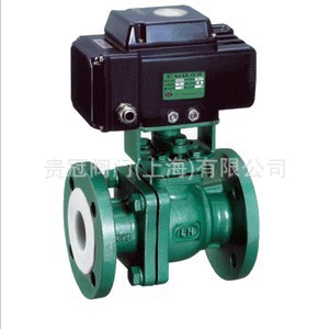 电动衬氟球阀