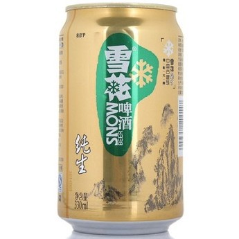 雪花纯生啤酒330ml24瓶2