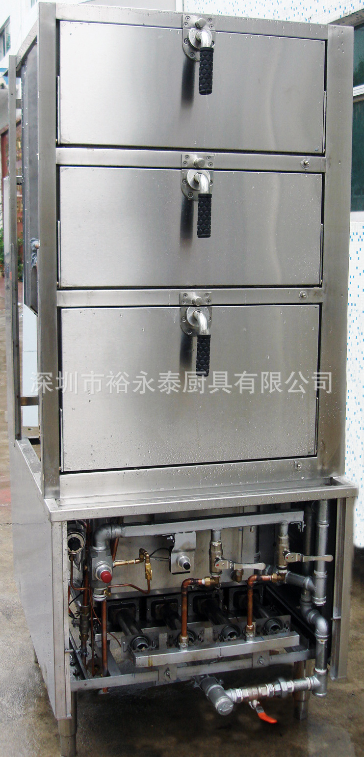 商用蒸柜 三层燃气天然气蒸箱 长年出口外贸 海鲜蒸柜