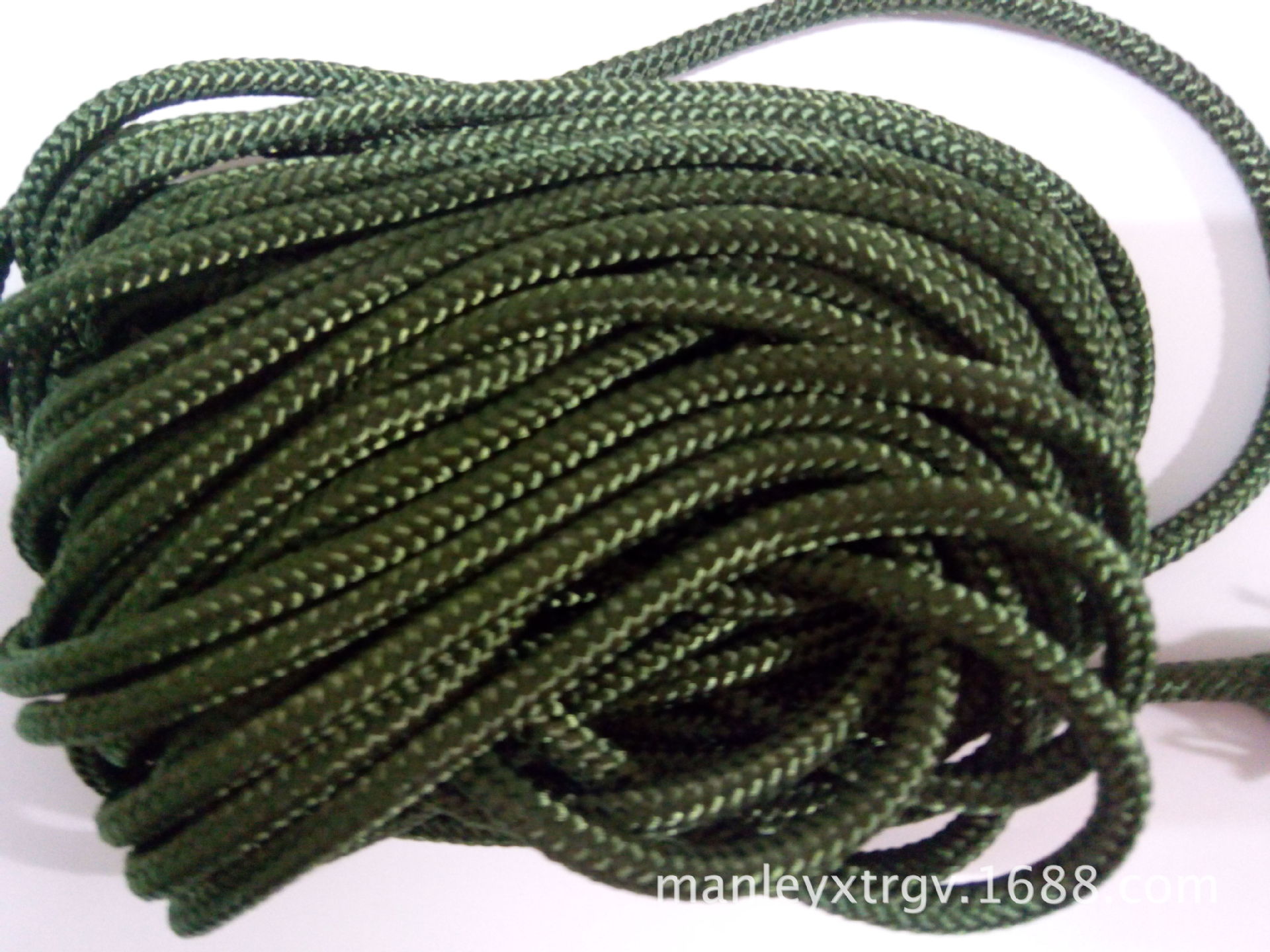 带、绳、线-供应军绿色高强帐篷绳 风帆绳 量大