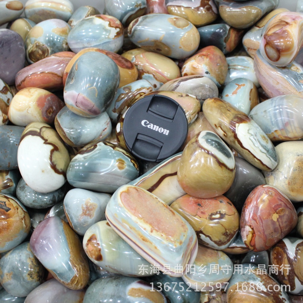 纯天然马达加斯加抛光海洋石 海洋石 奇石 手把件 矿物原石 批发