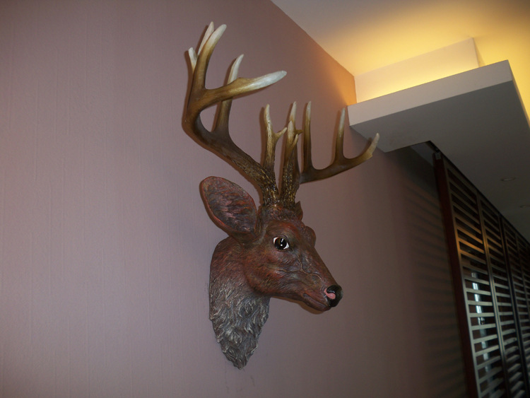 鹿头-壁挂(仿真效果)