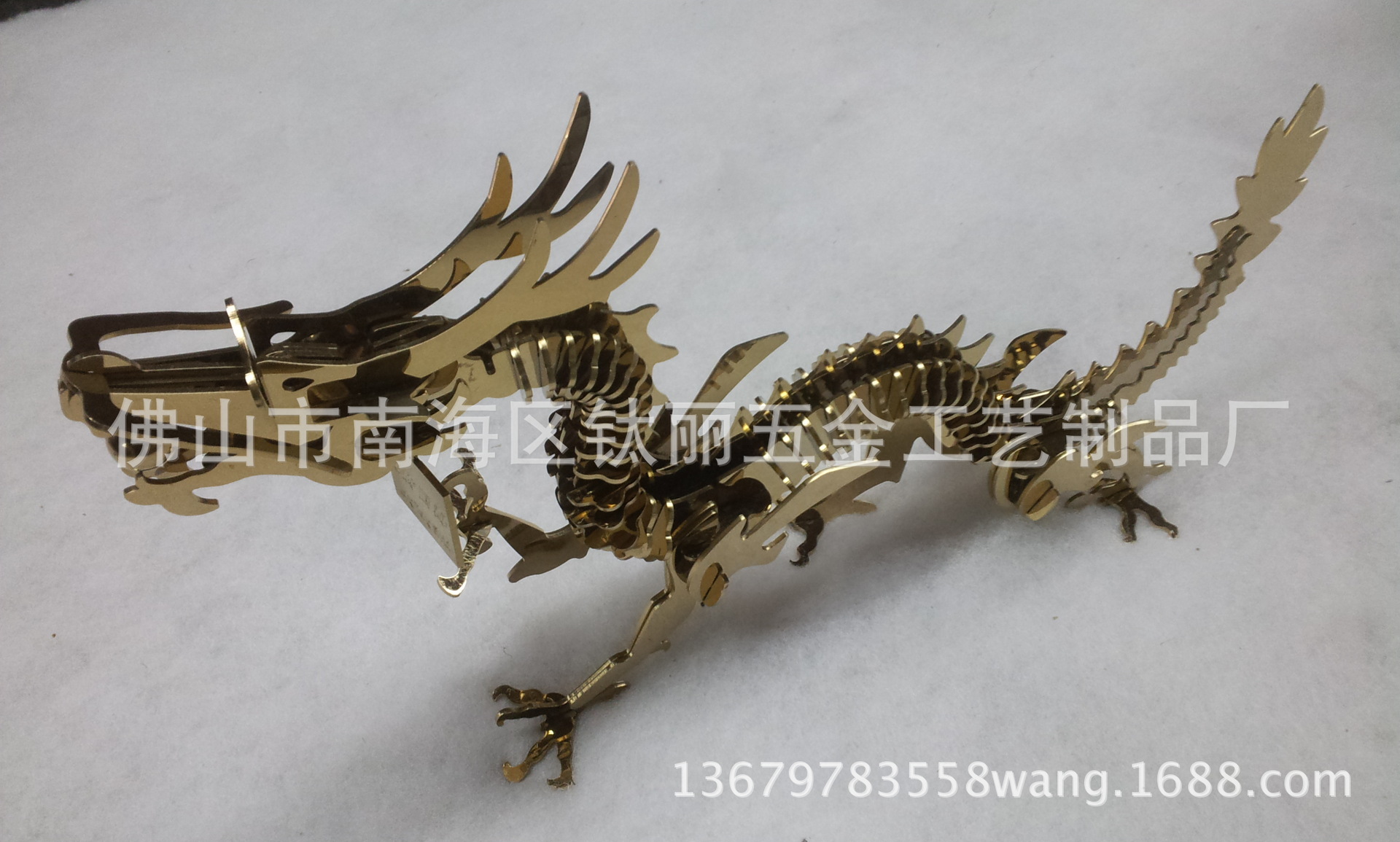 不锈钢工艺品pvd真空电镀加工钛金 金蝎