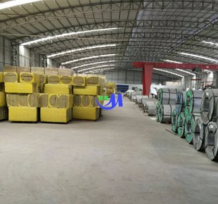 1150彩钢夹芯板_彩钢玻璃丝棉夹芯复合板全国需求_聚氨酯夹芯冷库板