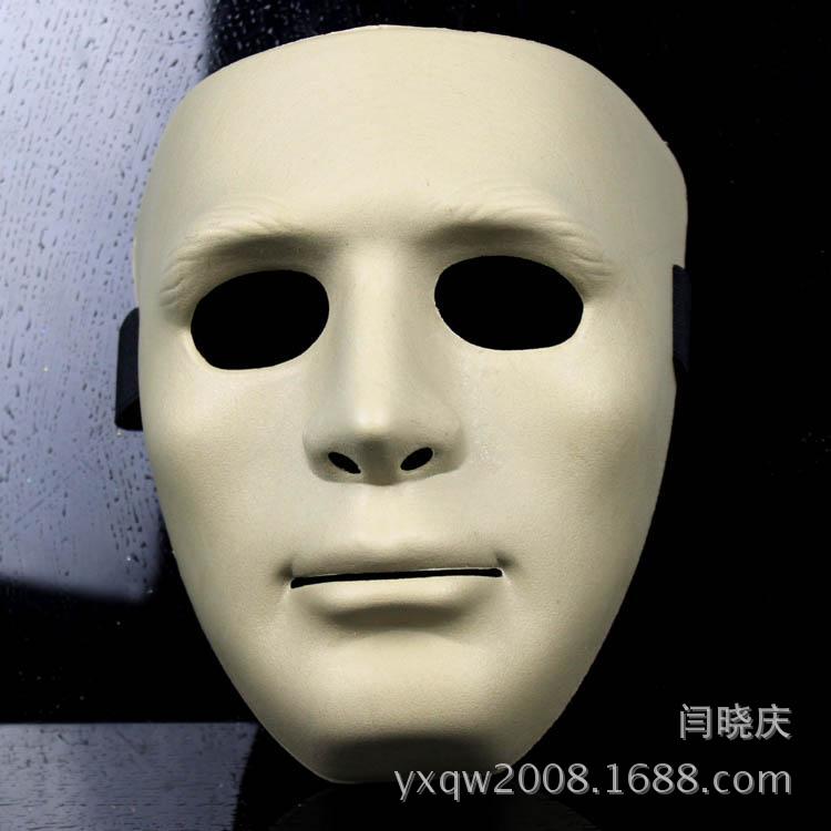 人脸面具万圣节恐怖克隆战士面具舞会公主男士鬼步舞酒吧派对