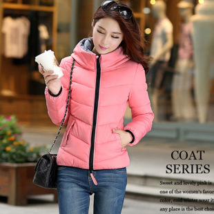 批发采购女式棉衣-<em>2014</em>冬季新品<em>女装</em>短款羽绒