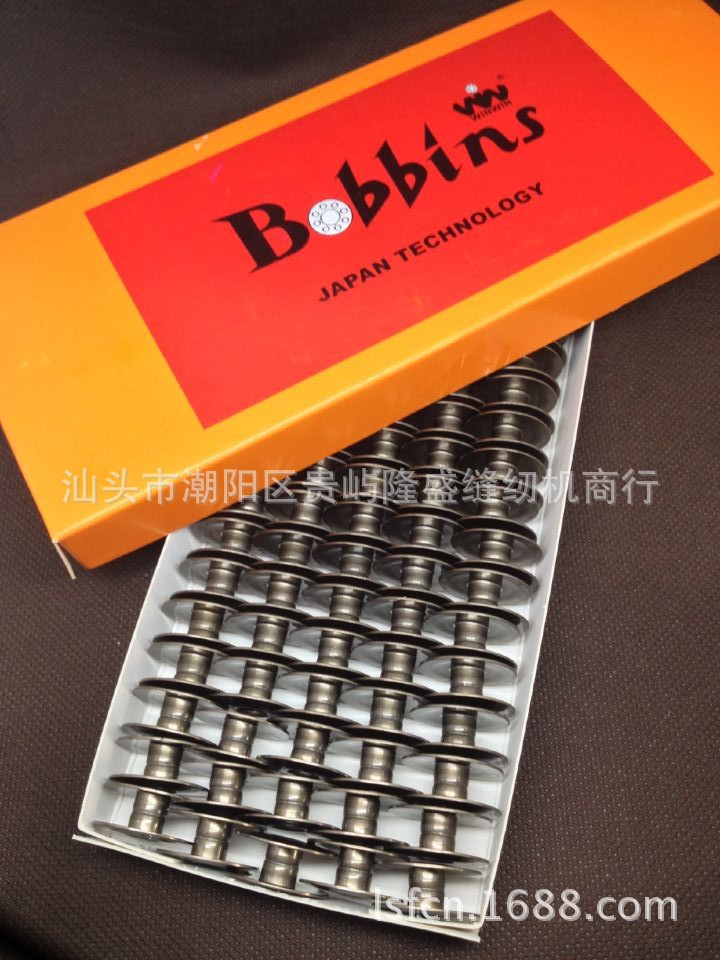 電腦繡花機梭芯鋼鐵梭芯40264(2HG)台灣梭芯古銅色WINWIN,bobbins