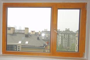 厂家直销 格格木 铝合金门窗 铝木门窗 德式铝包木节能固定窗