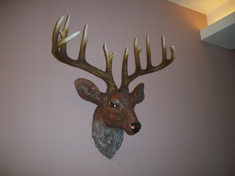 鹿头-壁挂(仿真效果)