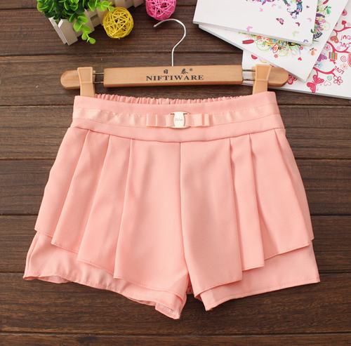 批发采购<em>女式</em>休闲裤-韩版夏季女休闲<em>松紧短裤</em>