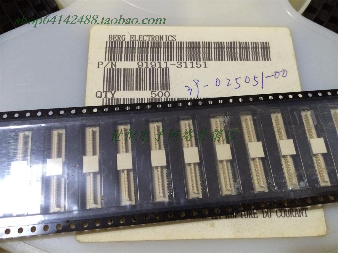 91911-31151,FCI接插件,1.0间距51P,板对板公座,夹层连接器