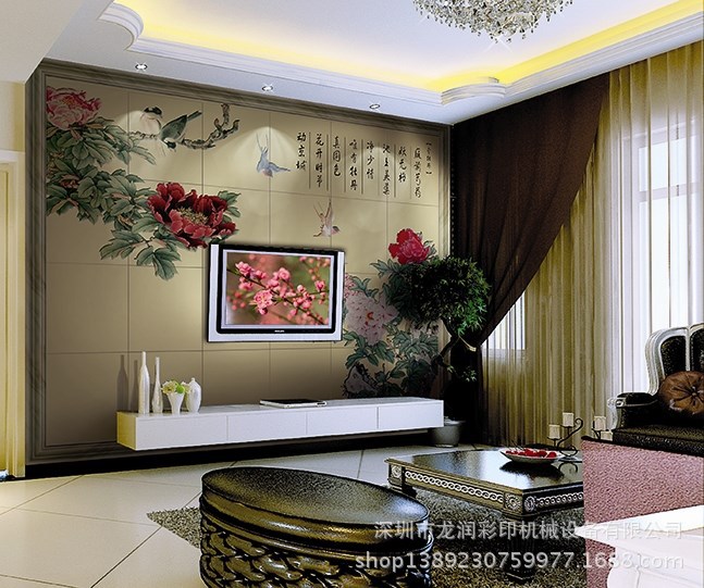 瓷砖彩印机效果图