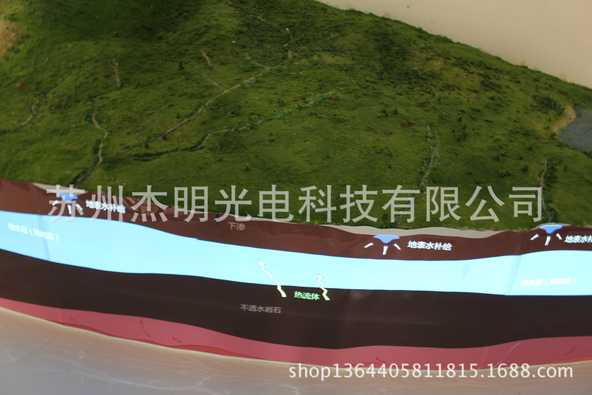 南京直立猿人博物馆——汤山温泉形成动