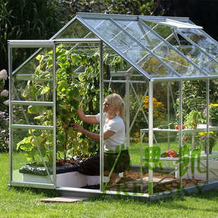 透明pc耐力板温室花房 暖房 小型庭院花棚 简易小花房