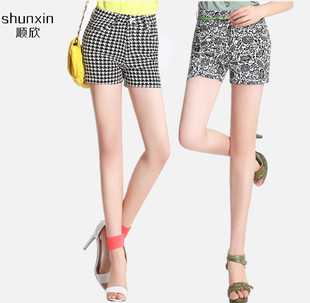 <em>批发</em>采购女式休闲裤-<em>14</em>夏新品<em>女士短裤</em>韩版印