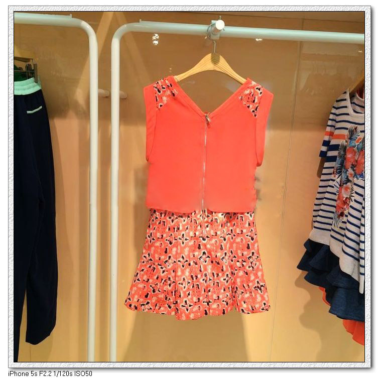 批发采购连衣裙-预售定金enc夏季碎花连衣裙无