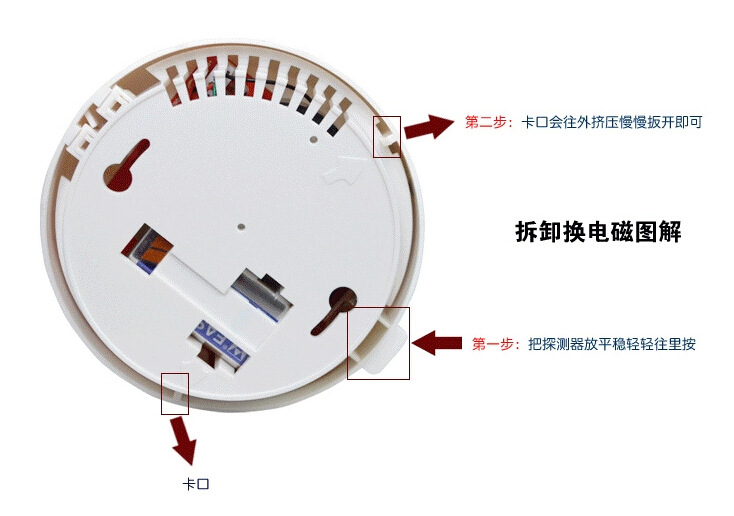 海曼heiman烟雾报警器烟雾探测器 独立烟感器 家用火灾烟感报警器图片