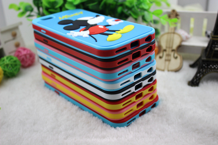 苹果4.7寸Iphone6彩边手机壳整体照02