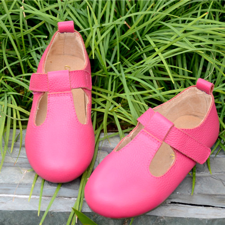 天天限量购 童鞋2014春秋新款 真皮透气女童单鞋 儿童鞋批发直销
