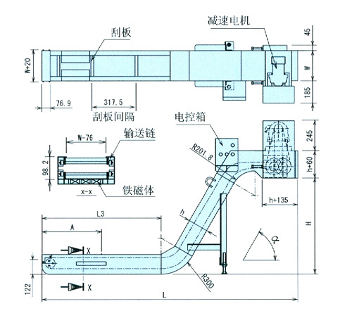 排屑機圖