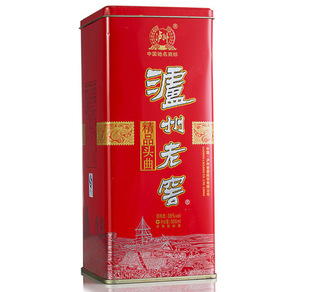 白酒-泸州老窖精品头曲 52度<em>红</em>铁盒 诚信<em>做酒</em> 