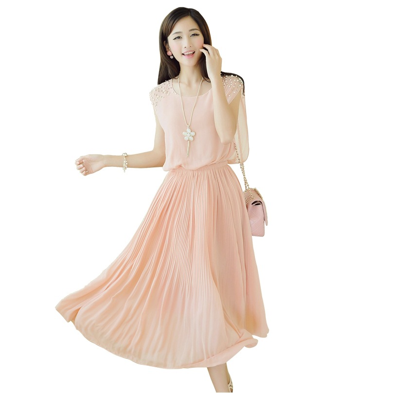 直销2014<em>夏装新款</em>韩版<em>女装连衣裙</em> 夏季无袖雪