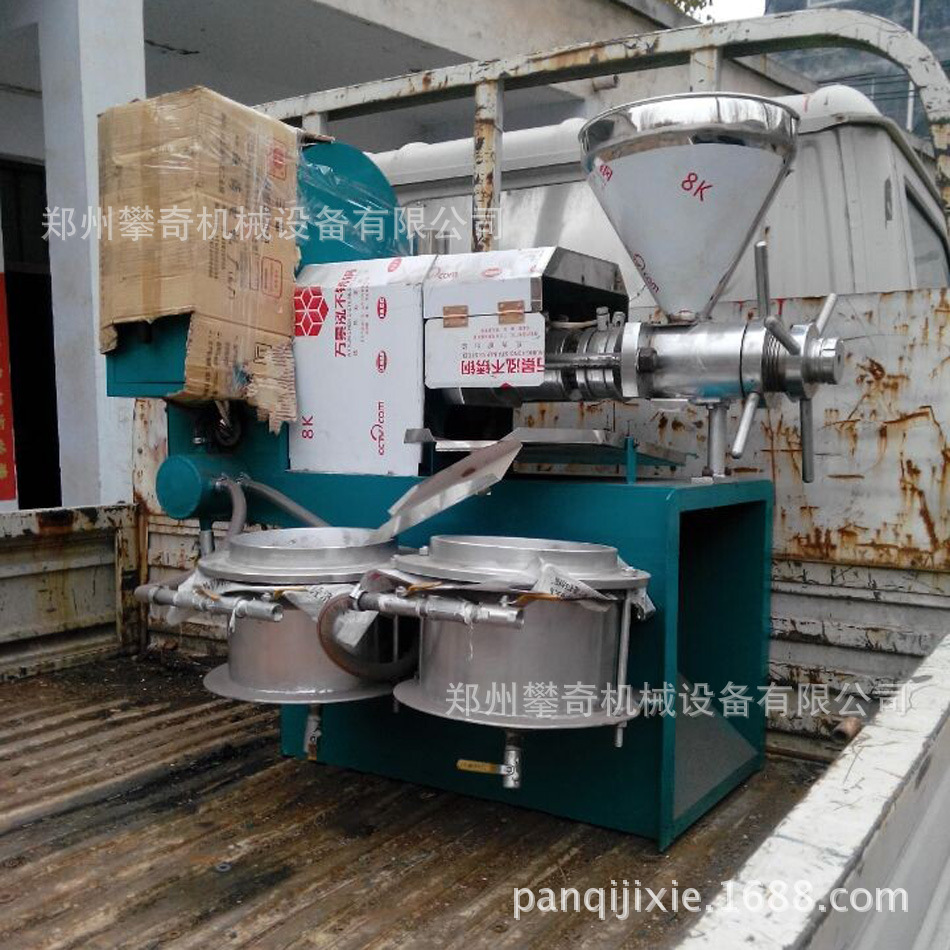 花生菜籽核桃仁多功能榨油机 商用60型多功能小型榨油机