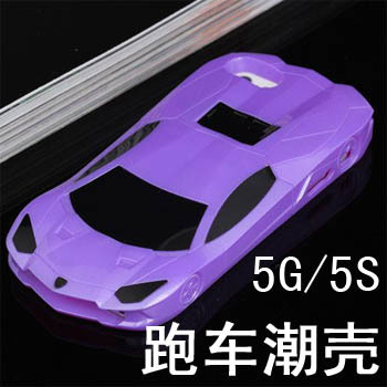 苹果5G变形金刚车型手机套 iphone 5S兰博基尼