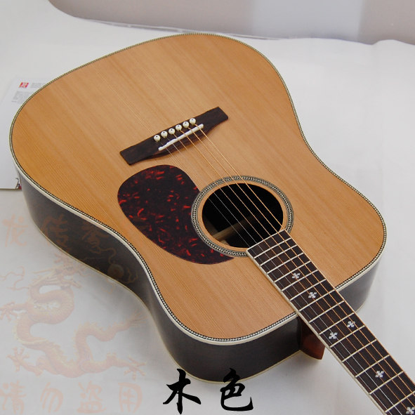 kramer吉他 41寸民谣吉他K700正桶吉他 图片