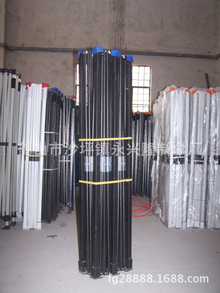 3x6黑金钢圆管架